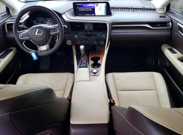 2T2BZMCA5KC195463 2019 LEXUS RX White Вид панелі приладів