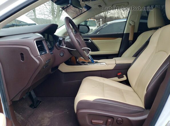 2T2BZMCA5KC195463 2019 LEXUS RX White Вид салону спереду
