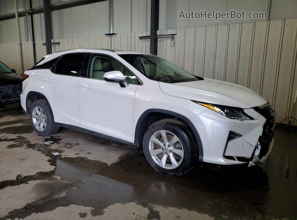 2T2BZMCA6GC019058 2016 LEXUS RX Белый Передняя правая четверть