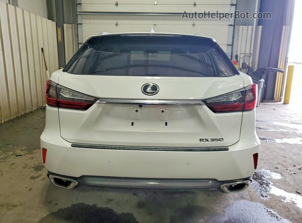 2T2BZMCA6GC019058 2016 LEXUS RX Белый Вид сзади