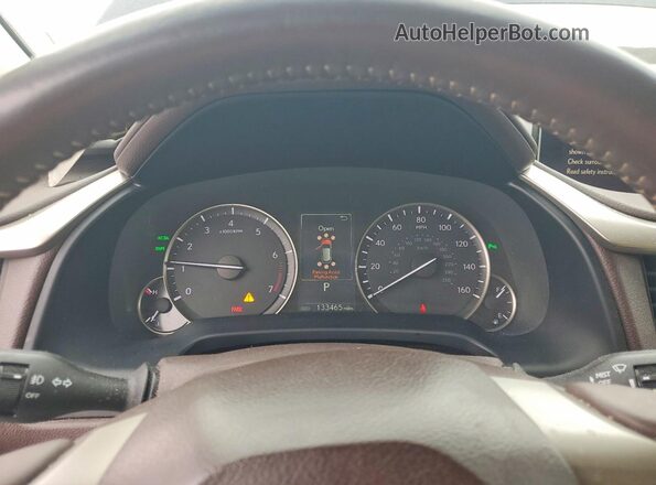 2T2BZMCA6GC047605 2016 LEXUS RX Синий Вид щитка приборов