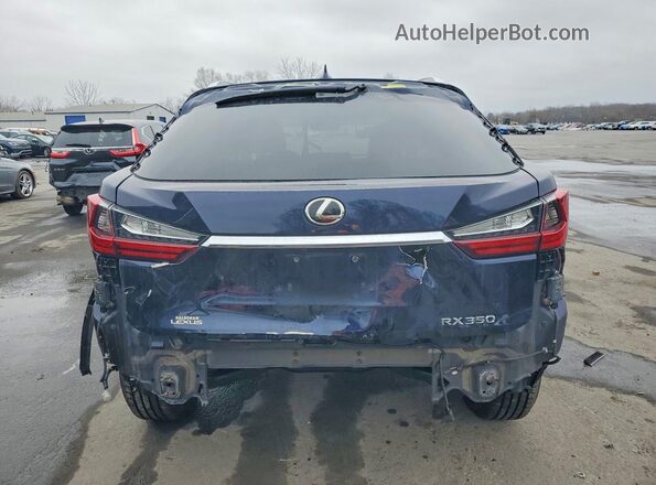 2T2BZMCA6GC047605 2016 LEXUS RX Синий Вид сзади