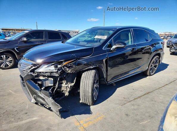 2T2BZMCA6HC071310 2017 LEXUS RX Черный Передняя левая четверть