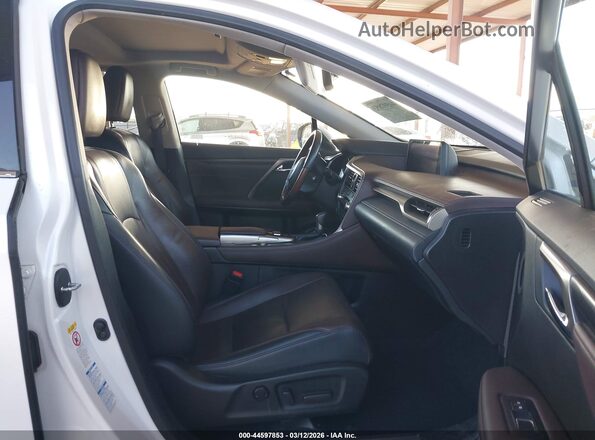 2T2BZMCA7GC033891 2016 LEXUS RX 350 Белый Вид салона спереди