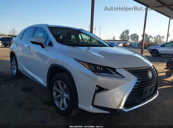 2T2BZMCA7GC033891 2016 LEXUS RX 350 Белый Передняя правая четверть