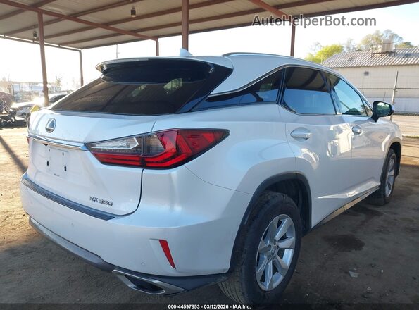 2T2BZMCA7GC033891 2016 LEXUS RX 350 Белый Задняя правая четверть