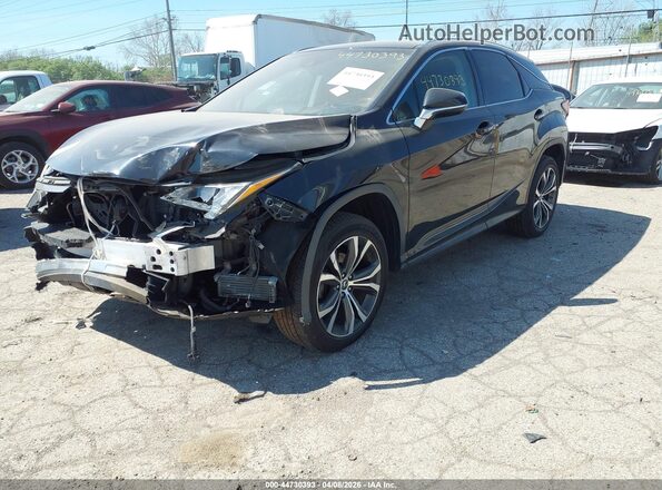 2T2BZMCA7JC150300 2018 LEXUS RX 350 Black Vista tres cuartos delantera izquierda