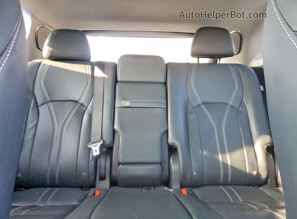 2T2BZMCA7JC152435 2018 LEXUS RX Белый Вид задних сидений