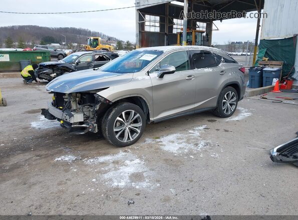 2T2BZMCA8HC117882 2017 LEXUS RX 350 Серый Передняя левая четверть
