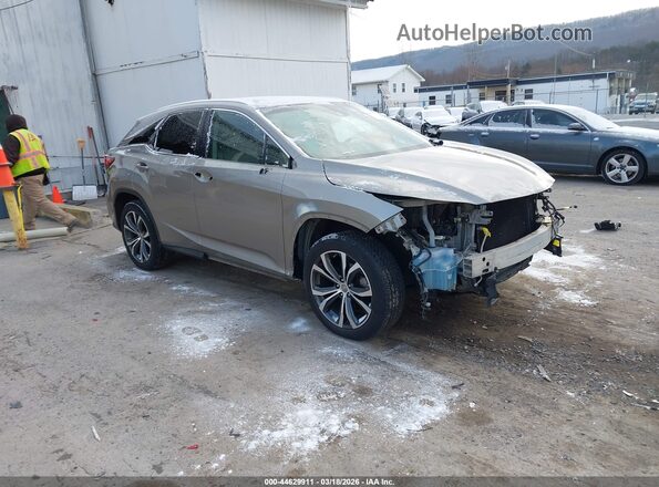 2T2BZMCA8HC117882 2017 LEXUS RX 350 Серый Передняя правая четверть
