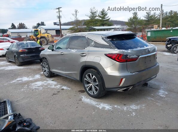2T2BZMCA8HC117882 2017 LEXUS RX 350 Серый Задняя левая четверть