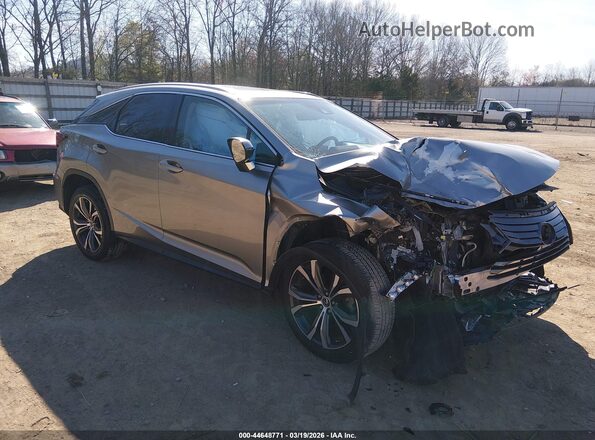 2T2BZMCA8JC138804 2018 LEXUS RX 350 Серебряный Передняя правая четверть