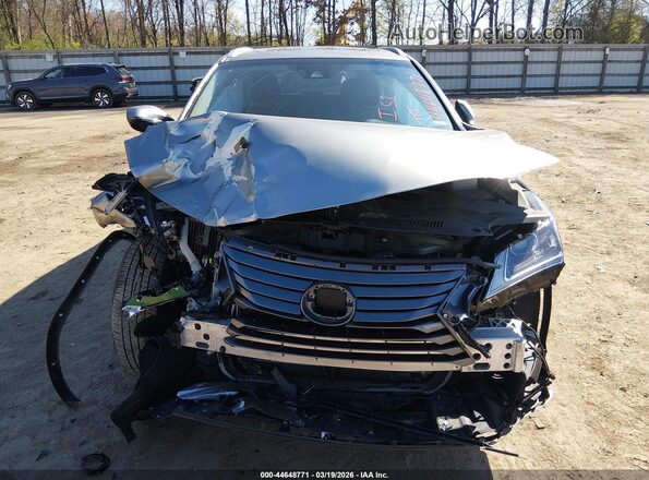 2T2BZMCA8JC138804 2018 LEXUS RX 350 Серебряный Вид щитка приборов