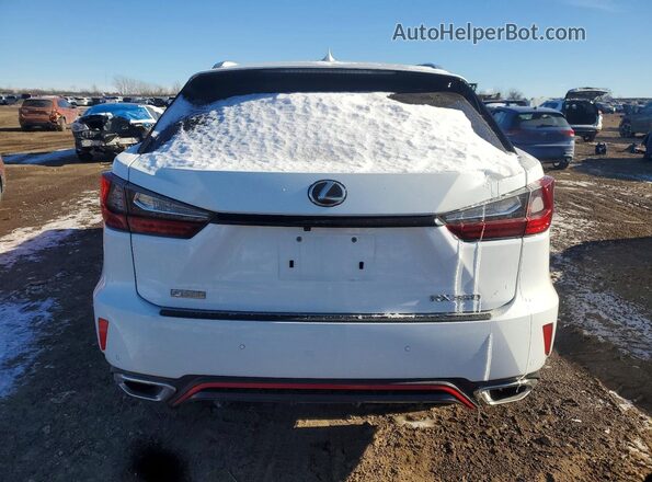 2T2BZMCA8KC185400 2019 LEXUS RX White Հետևի տեսք