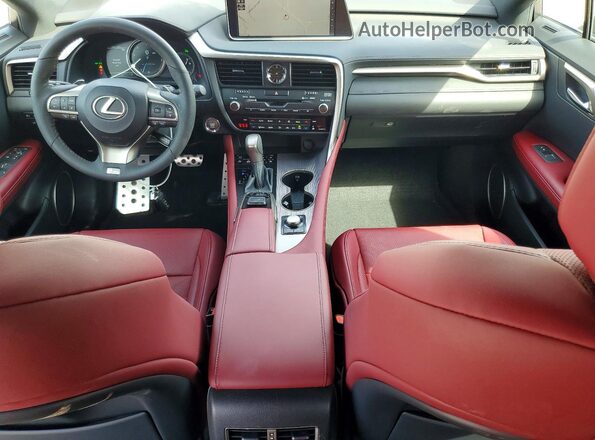 2T2BZMCA8KC194078 2019 LEXUS RX White Dashboard view