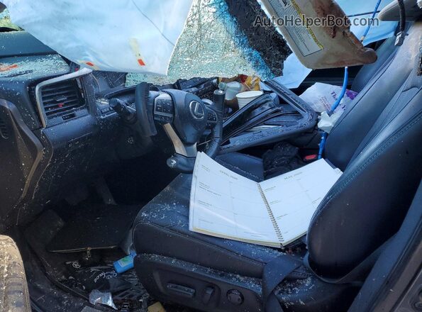 2T2BZMCAXGC013618 2016 LEXUS RX Серый Вид салона спереди