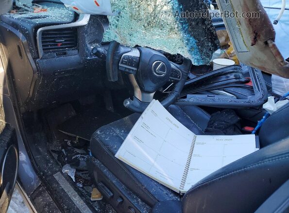 2T2BZMCAXGC013618 2016 LEXUS RX Серый Вид панели приборов