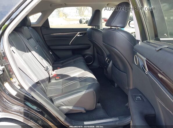 2T2BZMCAXHC061668 2017 LEXUS RX 350 Black Widok naklejki z numerem VIN