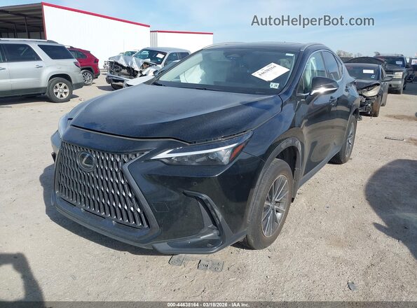 2T2GGCEZ0SC067155 2025 LEXUS NX 350 Black წინა მარცხენა ხედი სამი მეოთხედიდან