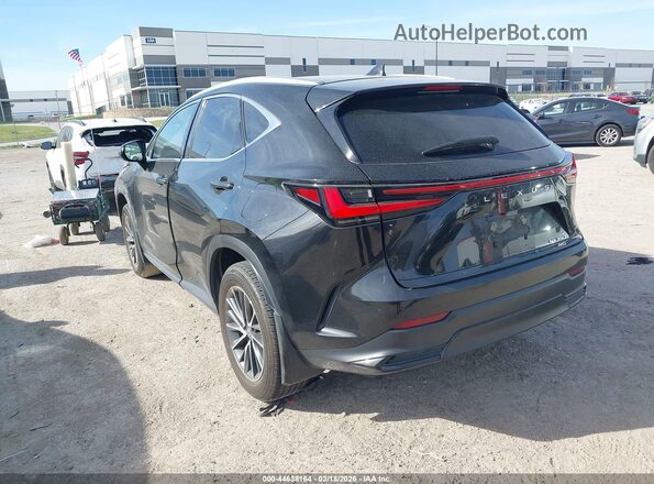 2T2GGCEZ0SC067155 2025 LEXUS NX 350 Black უკანა მარცხენა