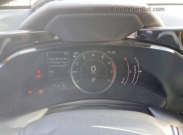 2T2GGCEZ1RC038838 2024 LEXUS NX Gray ხელსაწყოთა პანელის ხედი