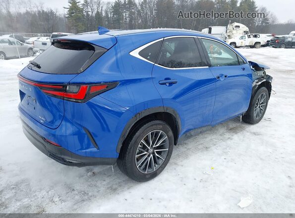 2T2GGCEZ1SC067004 2025 LEXUS NX 350 Blue Rear right