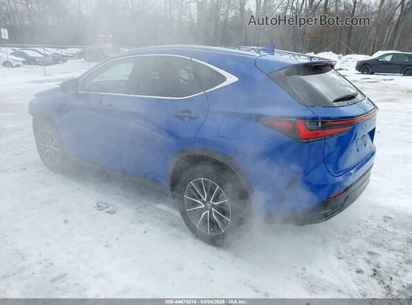 2T2GGCEZ1SC067004 2025 LEXUS NX 350 Blue Rear left