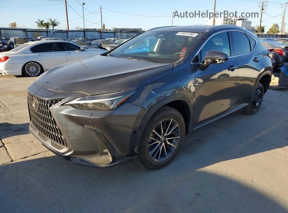 2T2GGCEZ2PC029322 2023 LEXUS NX Gray წინა მარცხენა ხედი სამი მეოთხედიდან