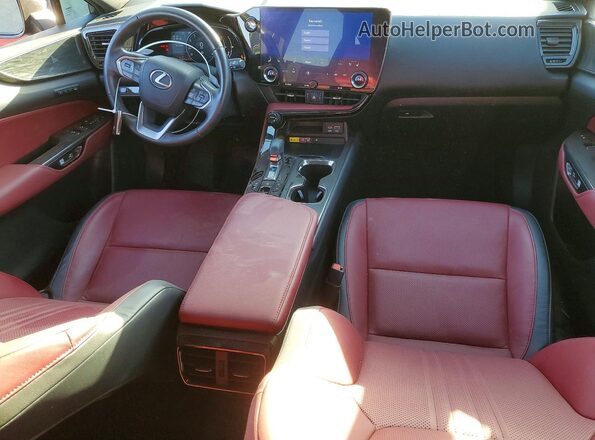 2T2GGCEZ2PC029322 2023 LEXUS NX Gray წინა პანელის ხედი