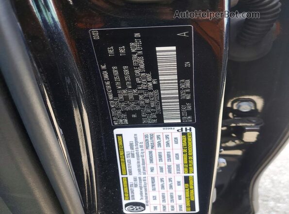 2T2GGCEZ5PC029265 2023 LEXUS NX Black Вид наклейки з VIN-кодом