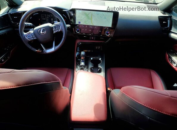 2T2GGCEZ5PC029265 2023 LEXUS NX Black Вид панелі приладів