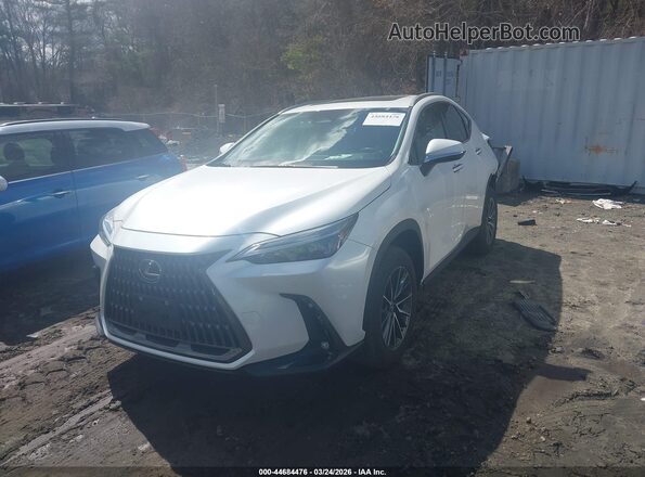 2T2GGCEZ5SC087031 2025 LEXUS NX 350 White Vista tres cuartos delantera izquierda