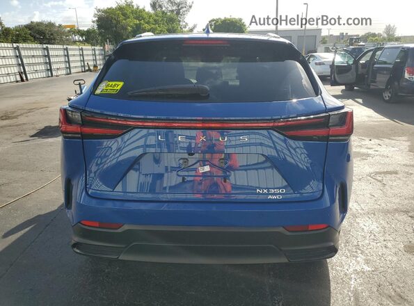 2T2GGCEZ6NC015792 2022 LEXUS NX Blue უკანა ხედი