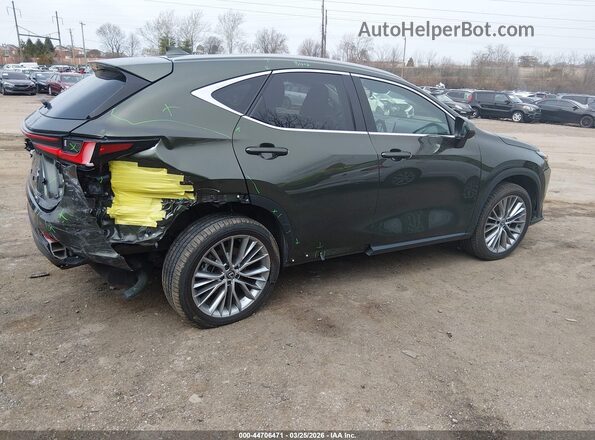 2T2GGCEZ7SC076290 2025 LEXUS NX 350 Green Tył prawy