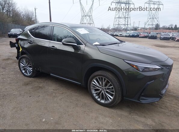 2T2GGCEZ7SC076290 2025 LEXUS NX 350 Green Przód prawy