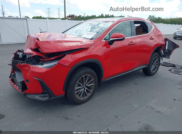 2T2GGCEZ7SC077665 2025 LEXUS NX 350 Red Przód lewy