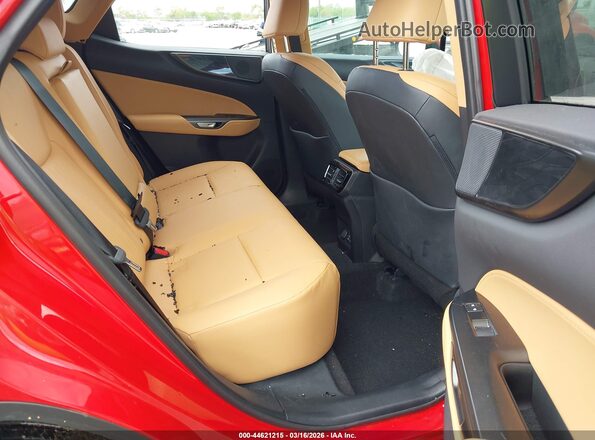 2T2GGCEZ7SC077665 2025 LEXUS NX 350 Red Widok naklejki z numerem VIN