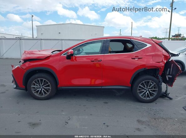 2T2GGCEZ7SC077665 2025 LEXUS NX 350 Red Widok wnętrza 360 stopni