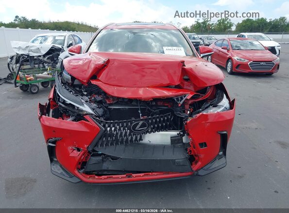 2T2GGCEZ7SC077665 2025 LEXUS NX 350 Red Widok zestawu wskaźników
