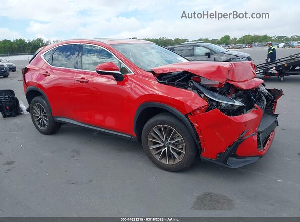 2T2GGCEZ7SC077665 2025 LEXUS NX 350 Red Przód prawy