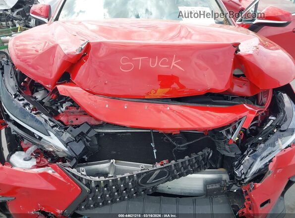 2T2GGCEZ7SC077665 2025 LEXUS NX 350 Red Widok z tyłu