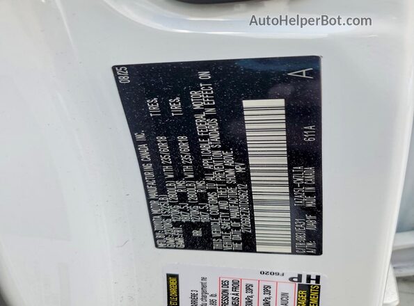 2T2GGCEZ8TC096212 2026 LEXUS NX White Widok wnętrza 360 stopni