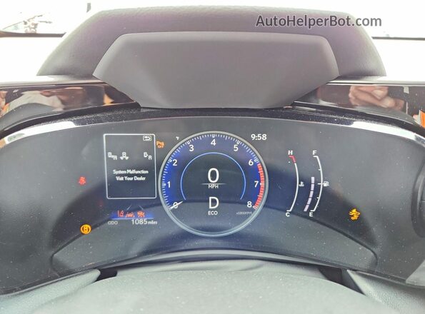 2T2GGCEZ8TC106754 2026 LEXUS NX Оранжевый Вид щитка приборов