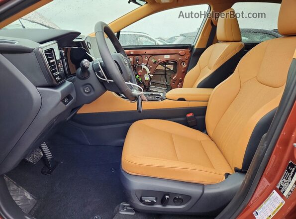 2T2GGCEZ8TC106754 2026 LEXUS NX Оранжевый Вид салона спереди