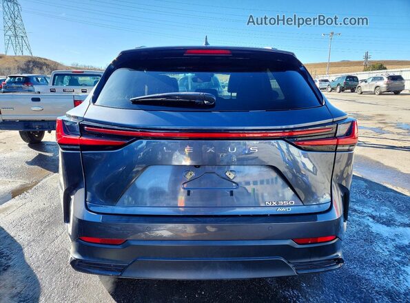 2T2GGCEZ9PC020181 2023 LEXUS NX Серый Вид сзади