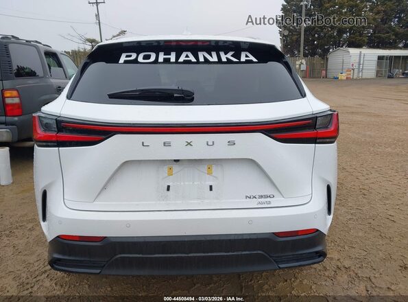 2T2GGCEZXTC102477 2026 LEXUS NX 350 White 