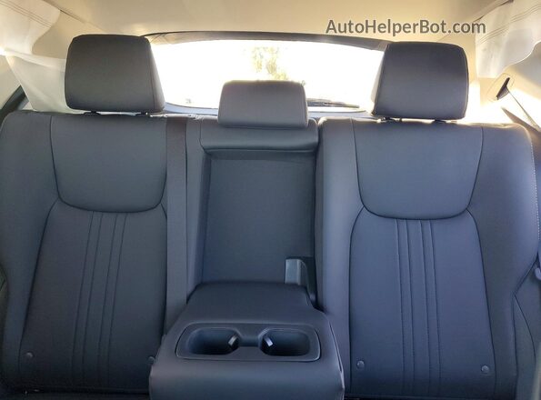 2T2GGCEZXTC107999 2026 LEXUS NX White Rear seats view