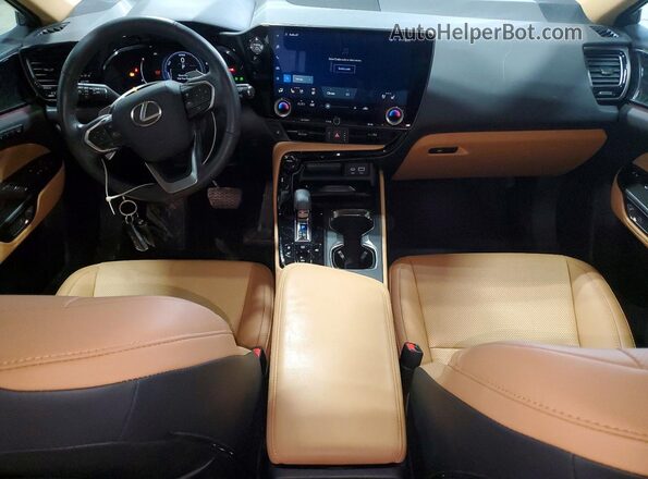 2T2GKCEZ2SC050775 2025 LEXUS NX Blue წინა პანელის ხედი