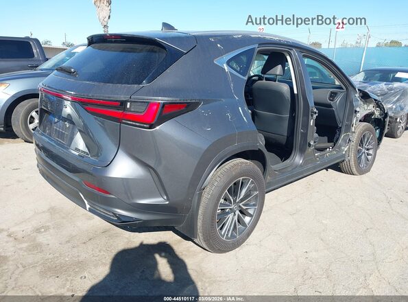 2T2GKCEZ5SC054951 2025 LEXUS NX 350H Gray Trasero derecho