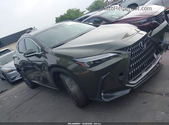2T2GKCEZ9RC026029 2024 LEXUS NX 350H Зеленый Передняя правая четверть